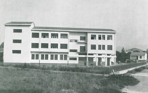 Ala nord del liceo nel 1964